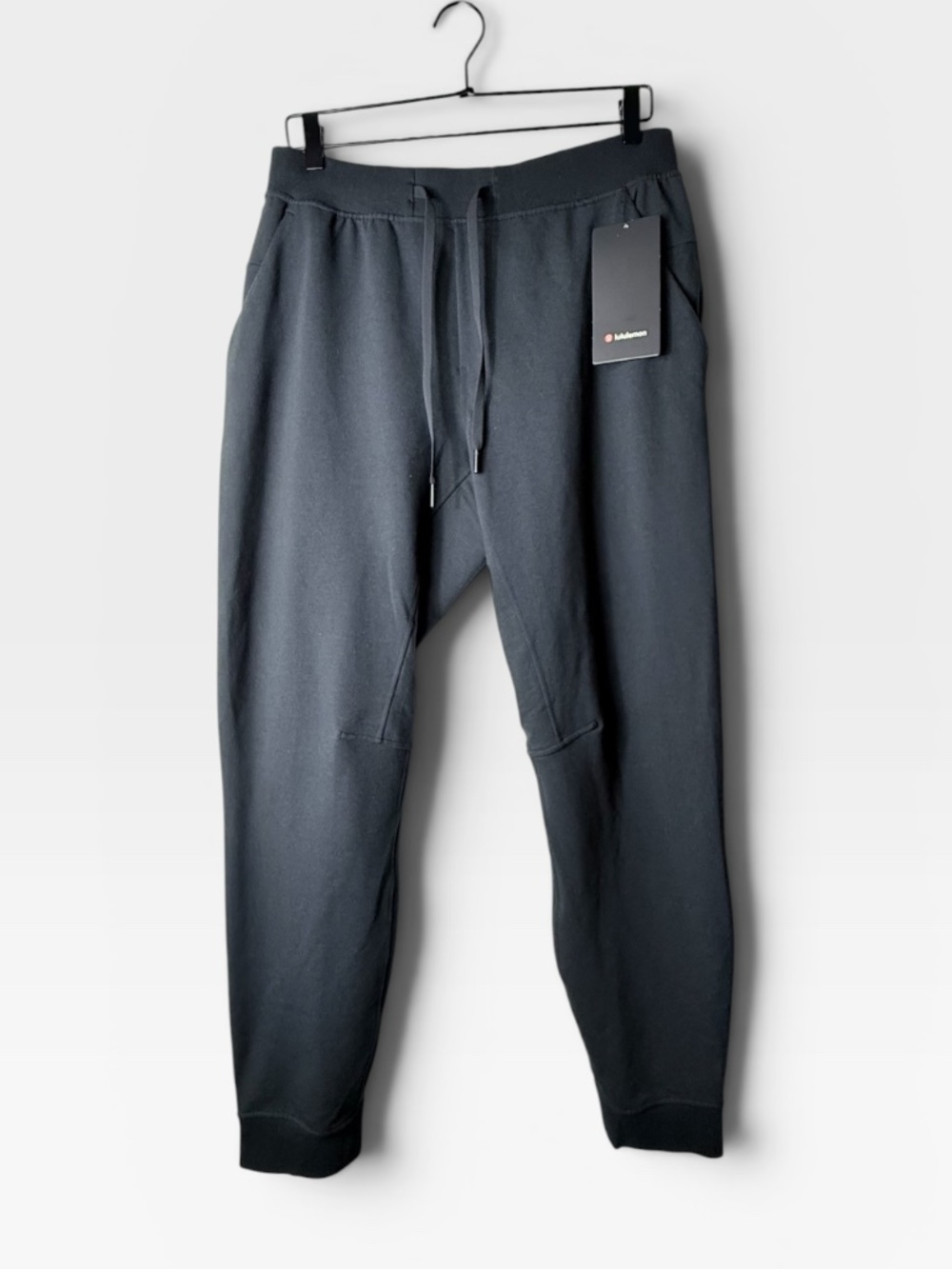Lululemon City Jogger Size Large Black Classic Tapered Fit French Terry NWT (Q)